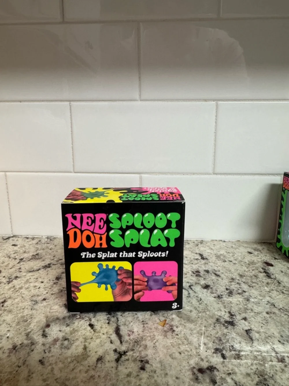 NeeDoh Sploot Splat Kids Toy - Green - Picture 2 of 4